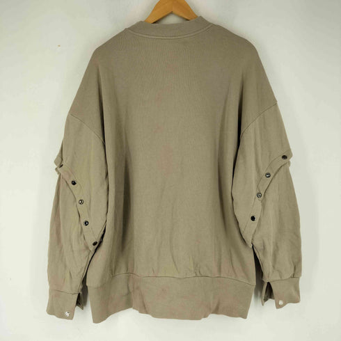 SMFK 2WAY レタリング グラフィックプリント モックネック スウェット メンズ JPN:L