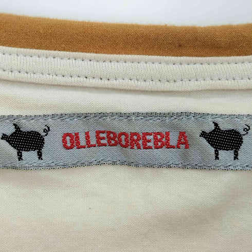 アルベロベロ OLLEBOREBLA オレボレブラ Vネック ぶたさん 街並み プリント ノースリーブ レディース