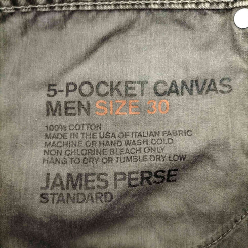 ジェームスパース JAMES PERSE USA製 ボタンフライパンツ メンズ 30