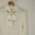 シーケーカルバンクライン ck Calvin Klein ボウタイシルクブラウス レディース JPN:40