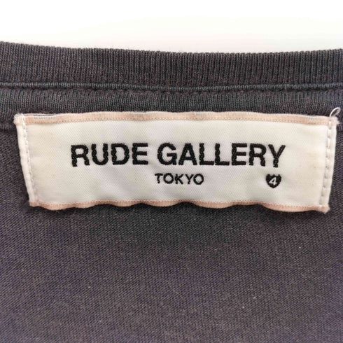 ルードギャラリー RUDE GALLERY RUDE CRACKER V NECK TEE -VINTAGE WASHED ヴィンテージ加工 Vネック Tシャツ メンズ JPN:L
