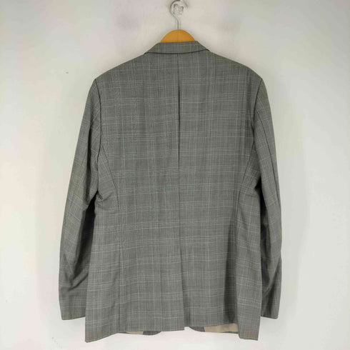 ボスヒューゴボス BOSS HUGO BOSS チェック柄 2B ウール テーラードジャケット スーツセットアップ メンズ