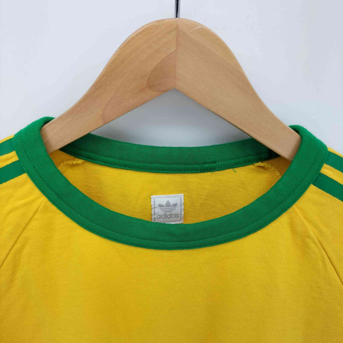 アディダス adidas 00s トレフォイルロゴ 3ストライプ ラグランスリーブ 長袖 Tシャツ メンズ import:S