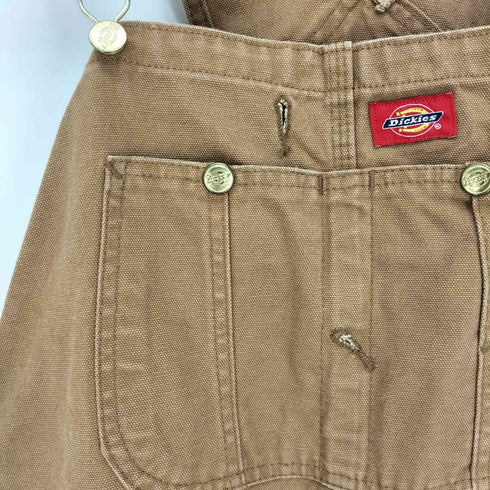 ディッキーズ Dickies ダック地 ビブオーバーオール メンズ 32×30