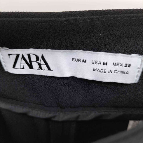 ザラ ZARA ワイド スラックス パンツ レディース M