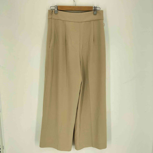 ザラ ZARA ワイド スラックス パンツ レディース M