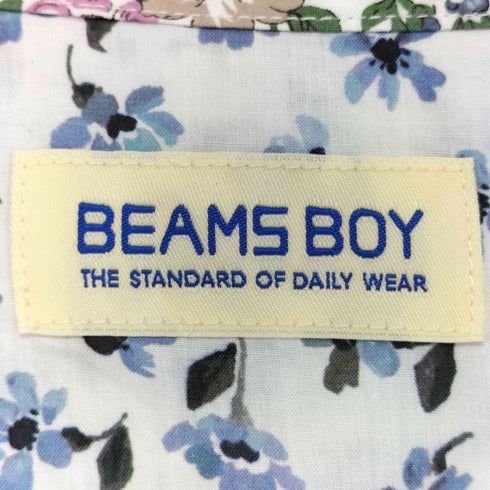 ビームスボーイ BEAMS BOY クレイジー オープンカラー ショートスリーブ シャツ レディース