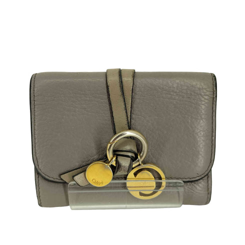 クロエ Chloe alphabet compact wallet 3つ折り財布 レディース