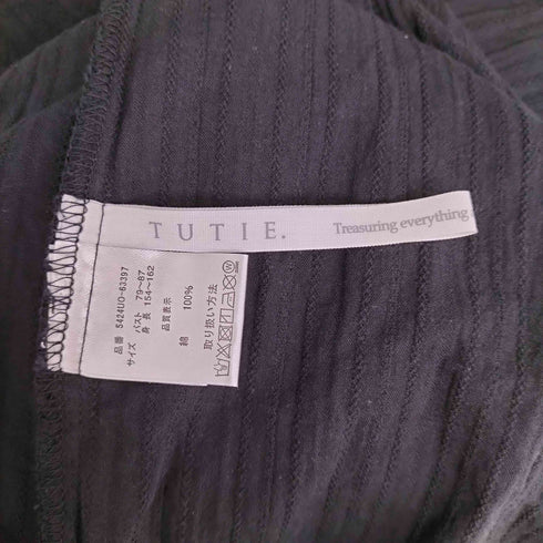 ツチエ TUTIE ギャザーワンピース レディース 79~87