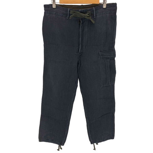 ダブルアールエルラルフローレン RRL RALPH LAUREN 25AW インディゴ ダブルフェイス ツイル カーゴパンツ メンズ WAIST34 INSEAM32