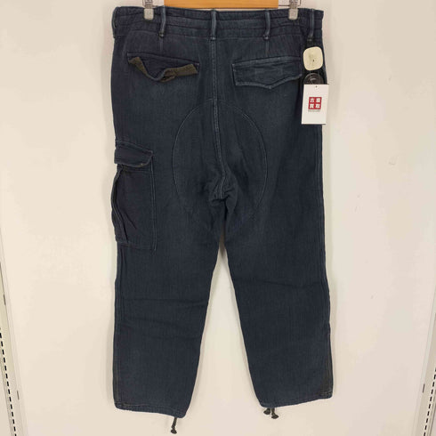 ダブルアールエルラルフローレン RRL RALPH LAUREN 25AW インディゴ ダブルフェイス ツイル カーゴパンツ メンズ WAIST34 INSEAM32