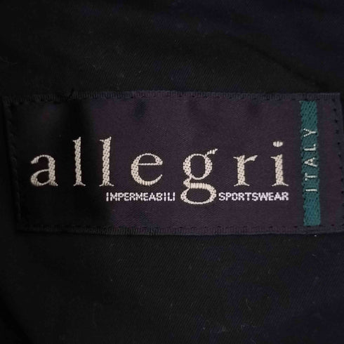 アレグリ allegri ダブルブレスト ロングトレンチコート レディース