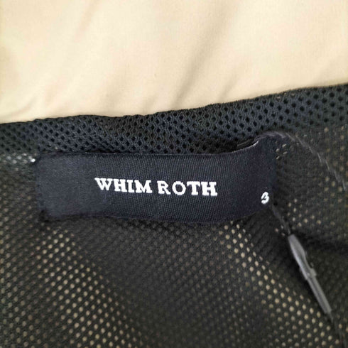 WHIM ROTH ウィムロス レオパードライン ナイロンジャケット パンツ セットアップ メンズ L