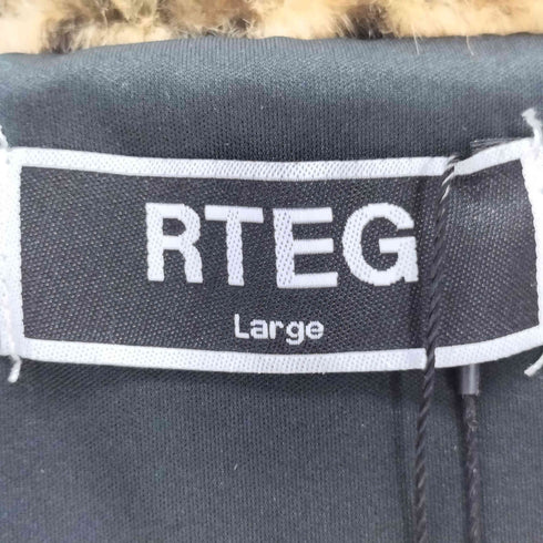 RTEG レトロエンジン レオパードファーフーディー メンズ L