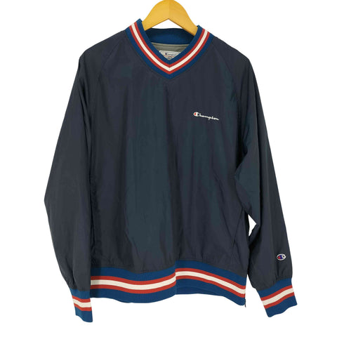 チャンピオン Champion Vネックナイロンプルオーバージャケット メンズ import:XL