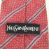 イヴサンローラン Yves Saint Laurent オールシルク ストライプ ネクタイ メンズ