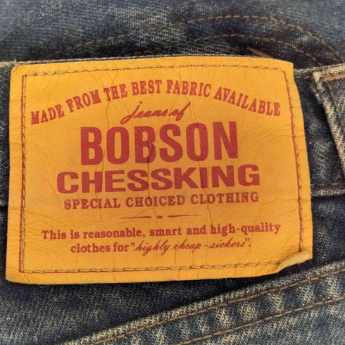 BOBSON CHESSKING ジップフライデニムパンツ メンズ UK:28-29