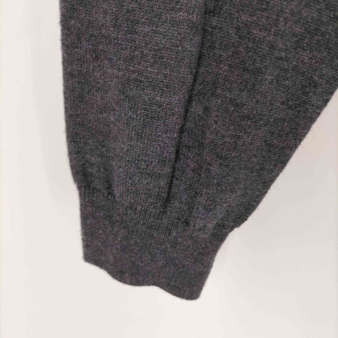 ニーマンマーカス Neiman Marcus 千鳥格子柄 ニットジップアップジャケット メンズ