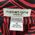 ノーテーション NOTATIONS ウェーブ柄 ポリエステル 長袖シャツ レディース 1X