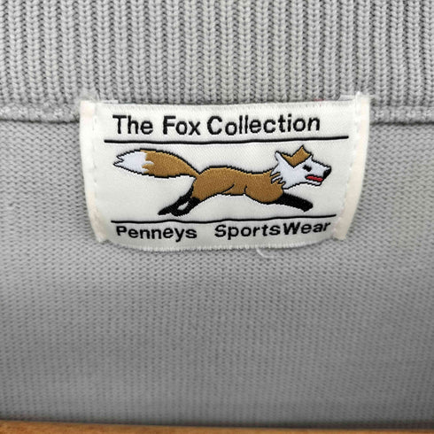 ペニーズ PENNEYS 25SS THE FOX ロゴ ワンポイントワッペン刺繍 ニットショート半袖カーディガン レディース FREE