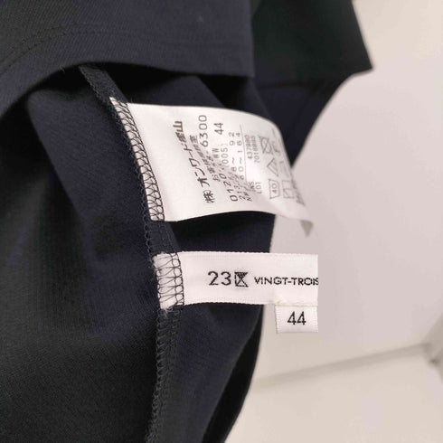 ニジュウサンク 23区 コットンツイルジャージー ボリュームスリーブ プルオーバー レディース JPN:44