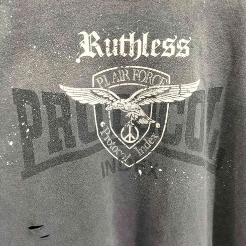 Protocol Index プロトコル インデックス VINTAGE OVERDYED LONGSLEEVE 長袖Tシャツ メンズ 2