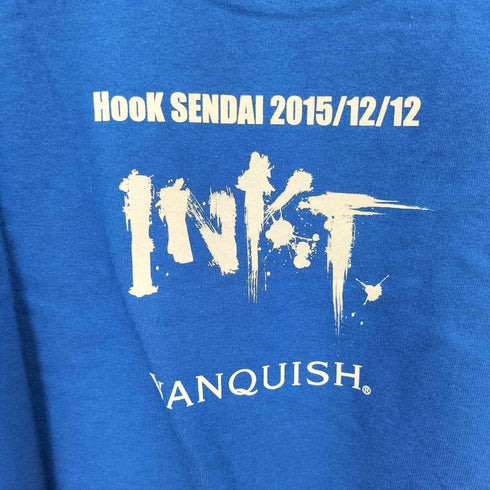 ヴァンキッシュ VANQUISH ドッググラフィックプリント 半袖Tシャツ メンズ M