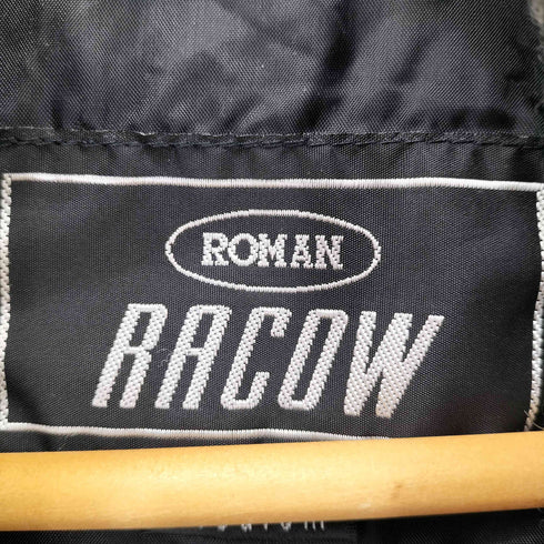 ROMAN RACOW ピッグレザー切替ニットジャケット american casual メンズ JPN:M