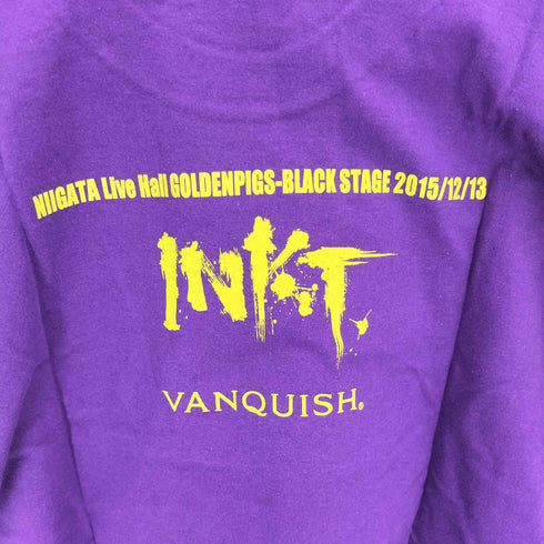 ヴァンキッシュ VANQUISH ドッググラフィックプリント 半袖Tシャツ メンズ L