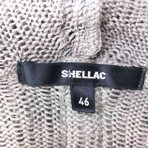 シェラック SHELLAC ダメージ加工 フードカーディガン Y2K メンズ JPN:46
