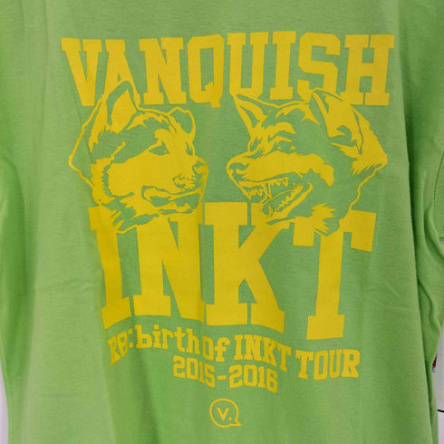 ヴァンキッシュ VANQUISH ドッググラフィックプリント 半袖Tシャツ メンズ L