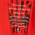 ブラックバイヴァンキッシュ Black by VANQUISH メッセージプリント 半袖Tシャツ メンズ L