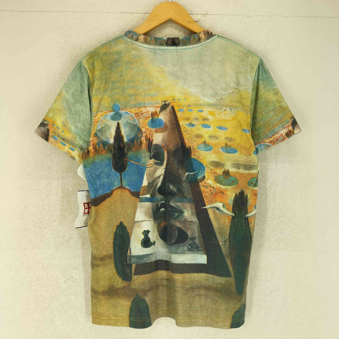 総柄 アート 半袖 Tシャツ メンズ M