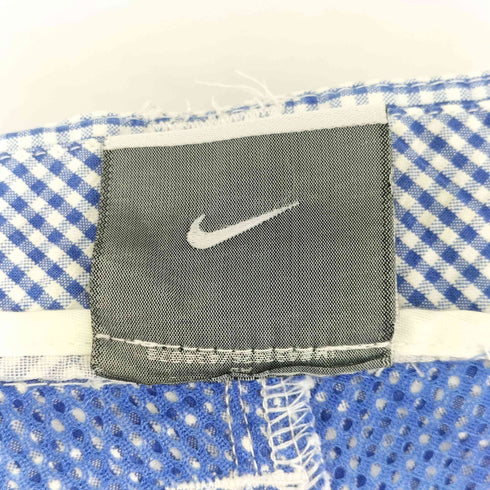 ナイキゴルフ NIKE GOLF ギンガムチェック サッカー生地 ハーフパンツ メンズ US:34-35