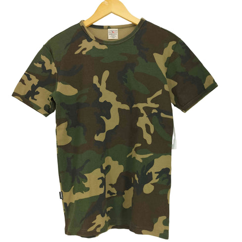 アヴィレックス AVIREX DAILY RIB SHORT SLEEVE CREW NECK T-SHIRT CAMOUFLAGE メンズ JPN:L