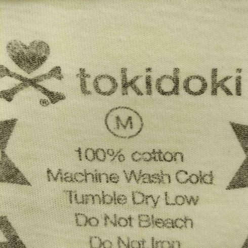 tokidoki USA製 yokohama 045 キャラクタープリント 半袖Tシャツ レディース import:M