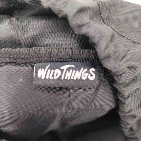 ワイルドシングス WILD THINGS ロゴ刺繍 バックパック メンズ