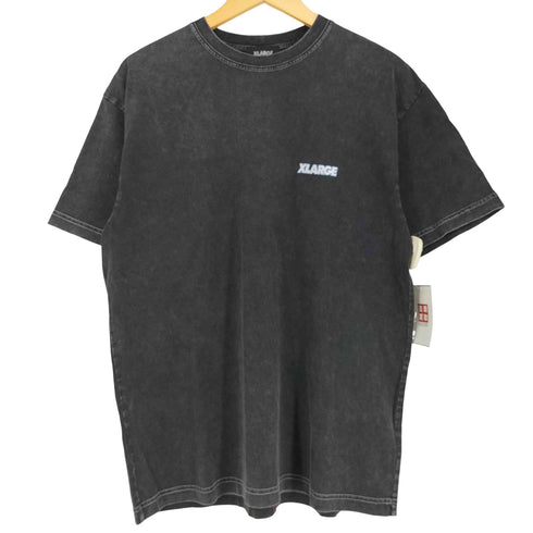 エクストララージ XLARGE COMIC TWO S/S TEE フロントロゴ刺繍 バックプリント S/S Tシャツ メンズ JPN:L