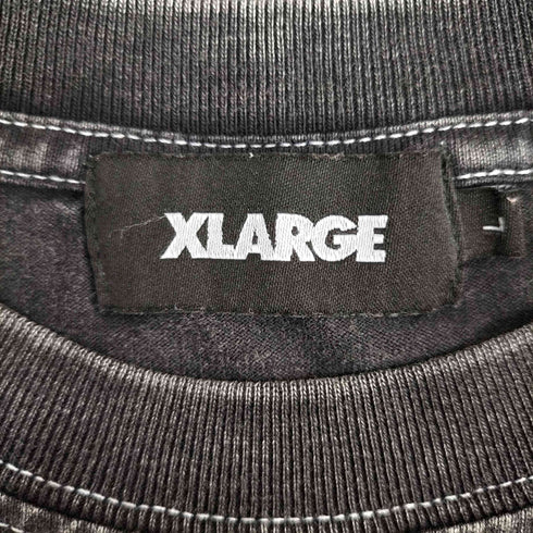エクストララージ XLARGE COMIC TWO S/S TEE フロントロゴ刺繍 バックプリント S/S Tシャツ メンズ JPN:L