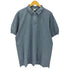 シュミーズラコステ CHEMISE LACOSTE 70~80s MADE IN FRANCE フランス製 霜降り 鹿の子 ロゴ 刺繍 半袖 ポロシャツ メンズ import:L