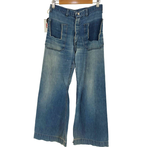 クレイトン CREIGHTON 50-60s GRIPPER ZIPPER グリッパー ジッパー 両爪 フレア デニム パンツ メンズ
