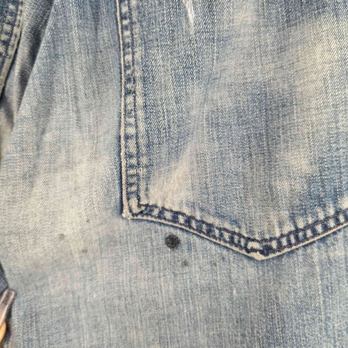 クレイトン CREIGHTON 50-60s GRIPPER ZIPPER グリッパー ジッパー 両爪 フレア デニム パンツ メンズ