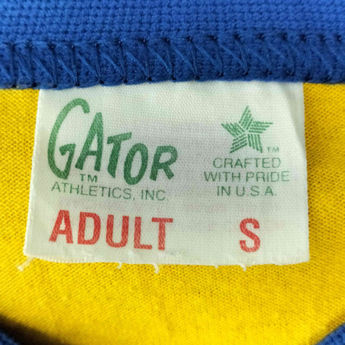 GATOR 80-90S USA製 ナンバリング リンガー Vネック S/S Tシャツ メンズ import:S