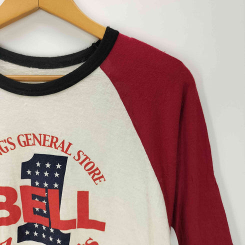 BELL レーシング系 ラグラン カットソー 7分丈 裾袖シングル メンズ JPN:L