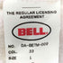 BELL レーシング系 ラグラン カットソー 7分丈 裾袖シングル メンズ JPN:L