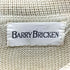バリーブリッケン BARRY BRICKEN 香港製 シルクニット 長袖ポロシャツ メンズ L