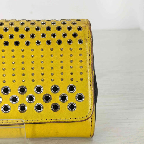 ディーゼル DIESEL レザースタッズ ロングウォレット メンズ