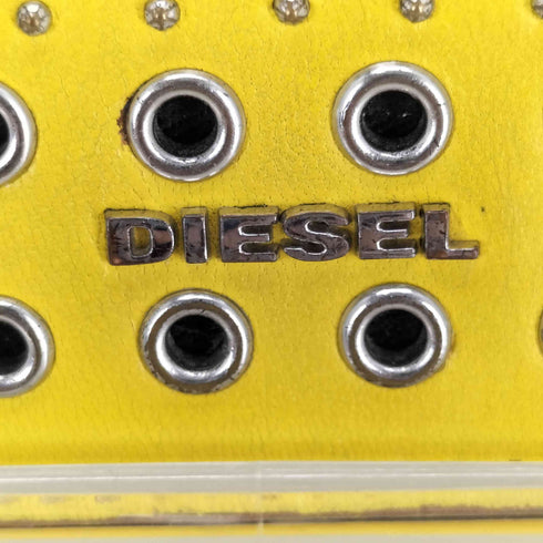 ディーゼル DIESEL レザースタッズ ロングウォレット メンズ