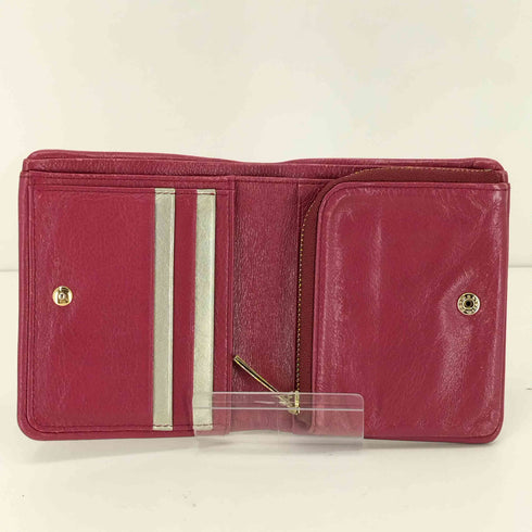 アニエスベー agnes b. ハートロゴ 二つ折り財布 レディース
