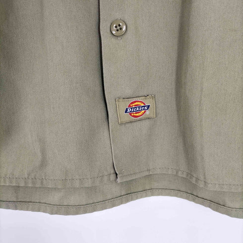 ディッキーズ Dickies 半袖ワークシャツ メンズ L